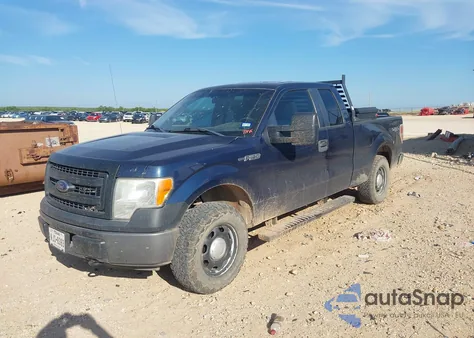 2013 Ford F-150 Xl из США, поврежденный, VIN 1FTFX1EF3DKD84472